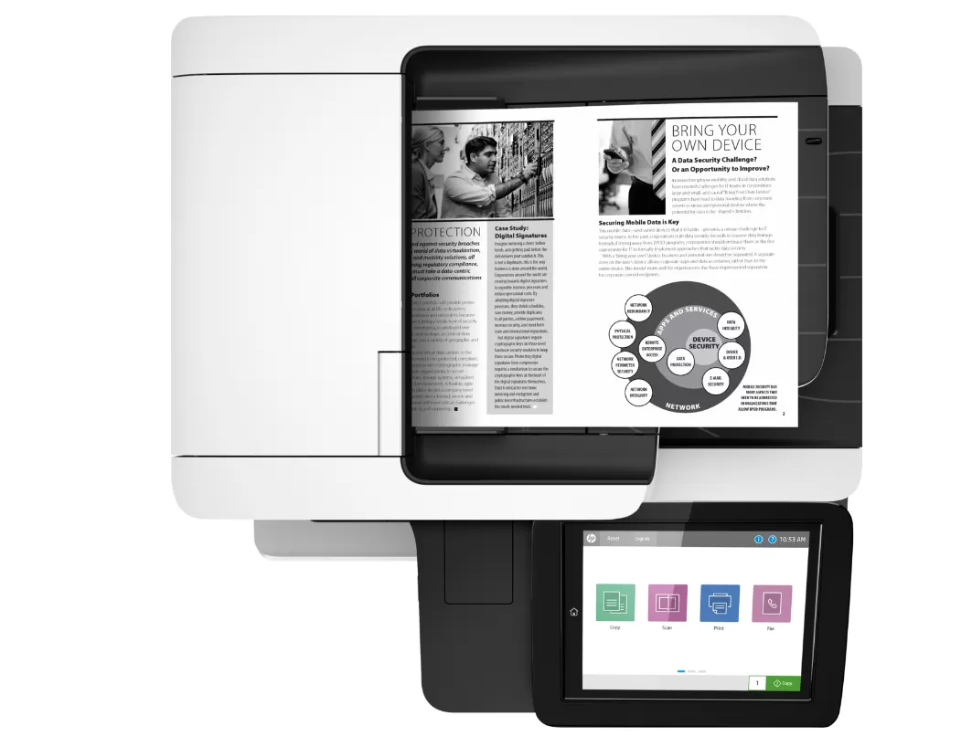 Máy in đa năng HP LaserJet Enterprise MFP M528f-1PV65A